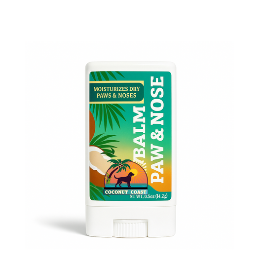 Paw & Nose Balm for Dogs – Natural Moisturizing Stick (0.5 oz Travel Size)