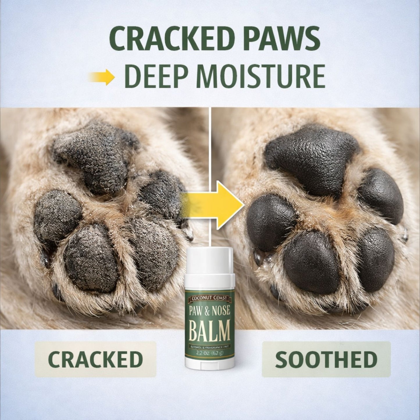 Coconut Coast Paw & Nose Balm Stick (2.2 oz)