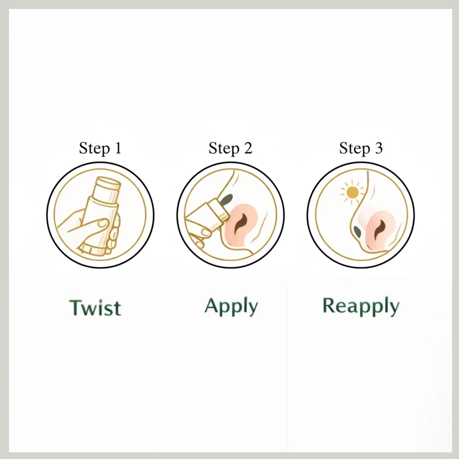 Coconut Coast Horse Sunscreen Stick – Mineral UVA/UVB Protection – 2.2 oz Coconut Coast