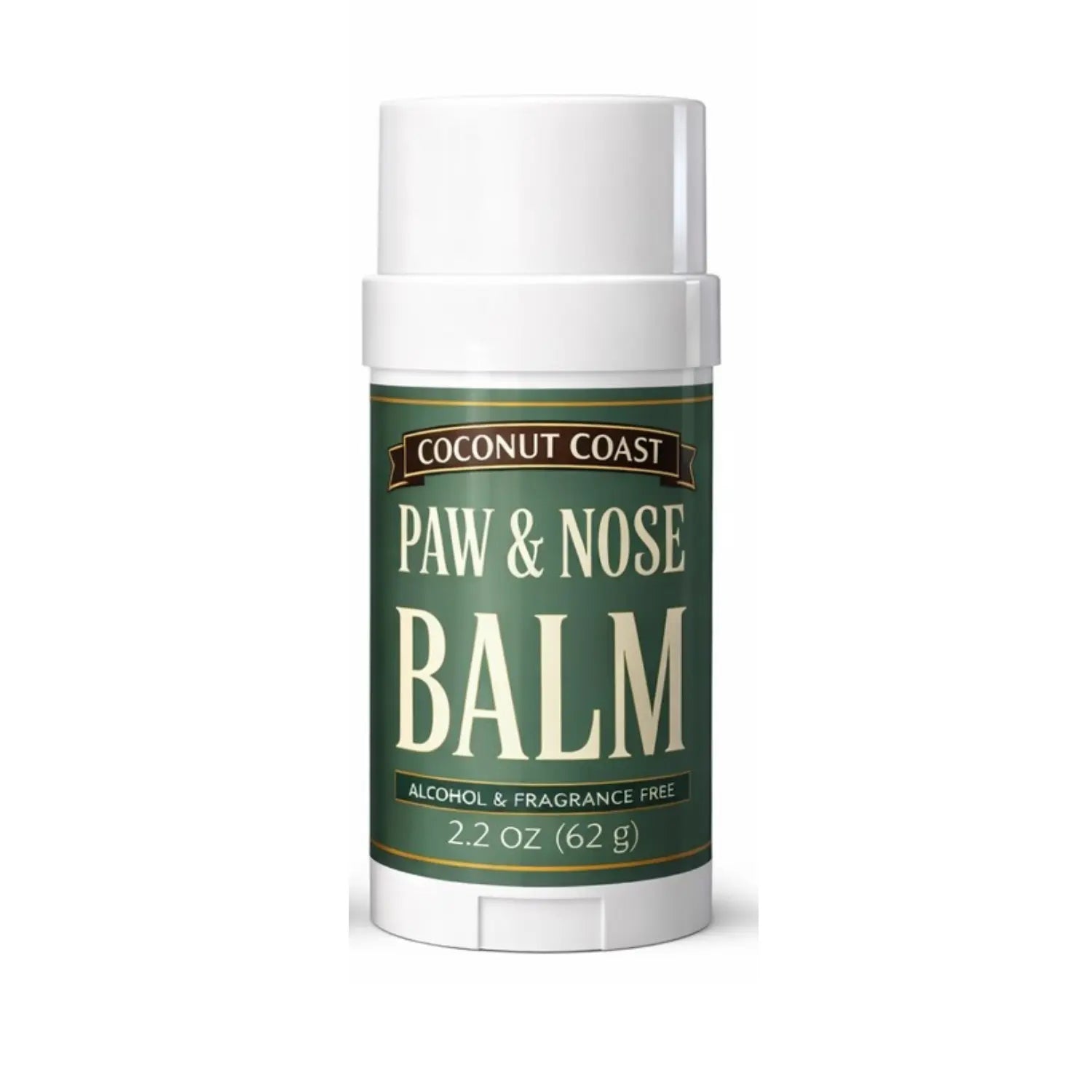 Coconut Coast paw and nose balm stick for dogs 2.2 oz all natural protection